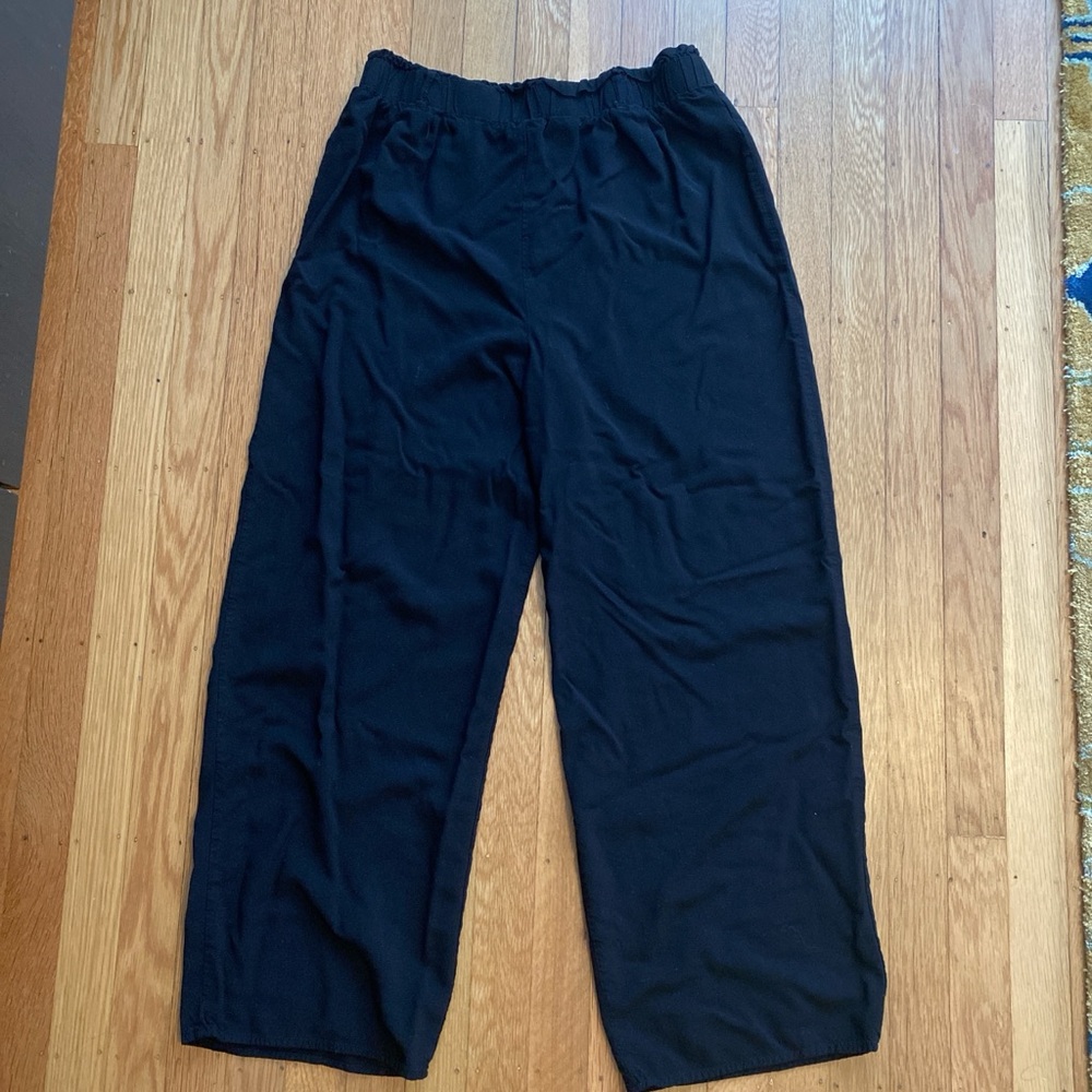 Art Class black high waisted, wide leg trousers